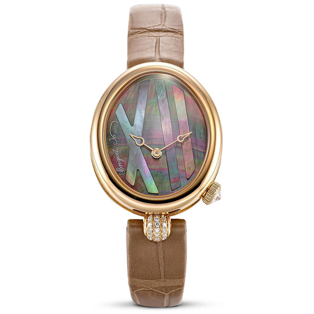 Breguet Queen Of Naples  32×26.7mm 9808BR/5T/922/0D00 18K Rose Gold Women's Watch