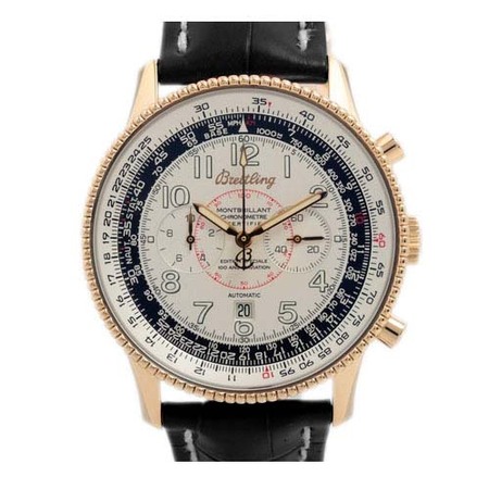 Breitling Navitimer Montbrillant 1903 Chronograph 42mm K35220 18K Yellow Gold Men's Watch