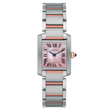 Cartier Tank Francaise 25mmx20mm W51027Q4 Stainless Steel Women's Watch