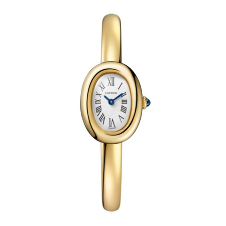 Cartier Baignoire 1920 18.7mmX24.6mm WGBA0077 18K Yellow Gold Women's Watch