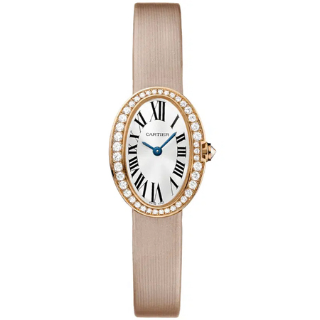 Cartier Baignoire 25.3×20.8mm WB520028 18K Rose Gold Women's Watch