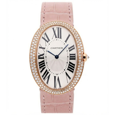Cartier Baignoire 34x44mm WB520005 18K Rose Gold Women's Watch