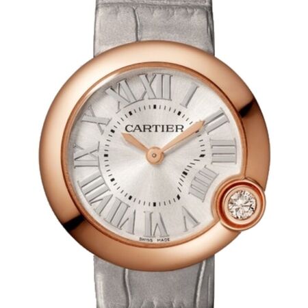 Cartier  Ballon Blanc 30MM WGBL0005 18K Rose Gold Women's Watch