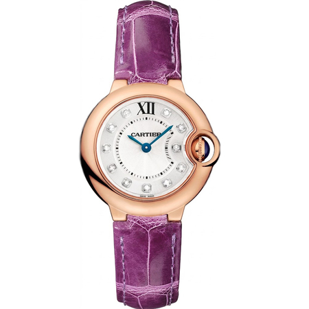 Cartier Ballon Bleu 28mm WJBB0019 18K Rose Gold Women's Watch