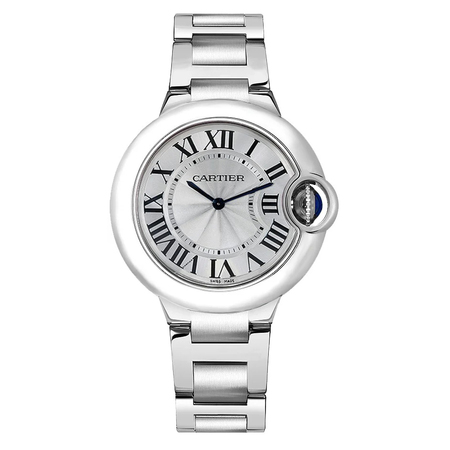 Cartier Ballon Bleu 33mm W6920084 Stainless Steel Women's Watch