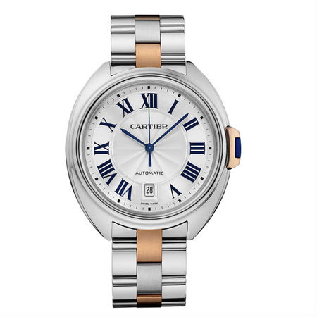 Cartier Clé de Cartier 31mm W2CL0004 18K Rose Gold/Stainless Steel Unisex Watch