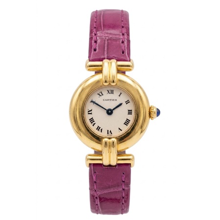 Cartier Colisee 24mm W1500300 18K Yellow Gold Women's Watch