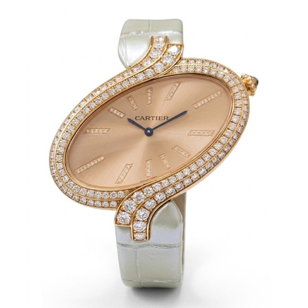 Cartier Délices de Cartier 30mm WG800020 18K Rose Gold Women's Watch