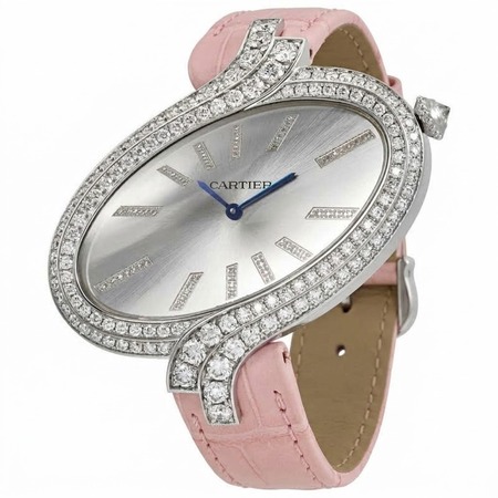 Cartier Délices XL 40×50mm WG800021 18K White Gold Women's Watch