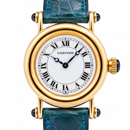 Cartier Diablo 27mm 14400 18K Yellow Gold Unisex Watch