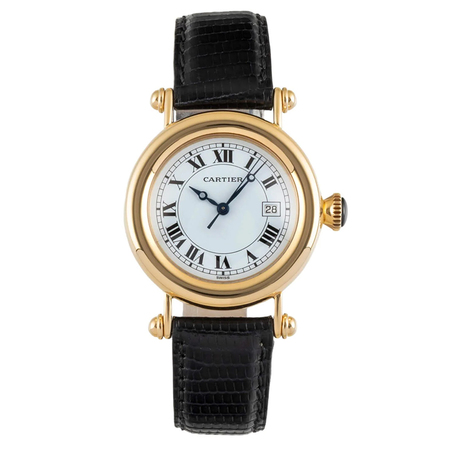 Cartier Diabolo 33mm W1507651 18K Yellow Gold Women's Watch