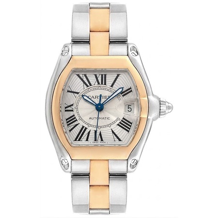 Cartier Roadster 44x38.5mm W62031Y4 Stainless Steel Unisex Watch