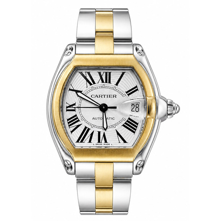 Cartier Roadster 44x38.5mm W62031Y4 Stainless Steel Unisex Watch