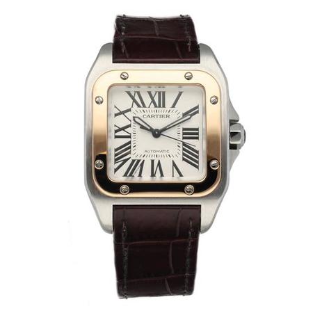 Cartier Santos 100 33x44mm W20107X7 Stainless Steel Unisex Watch