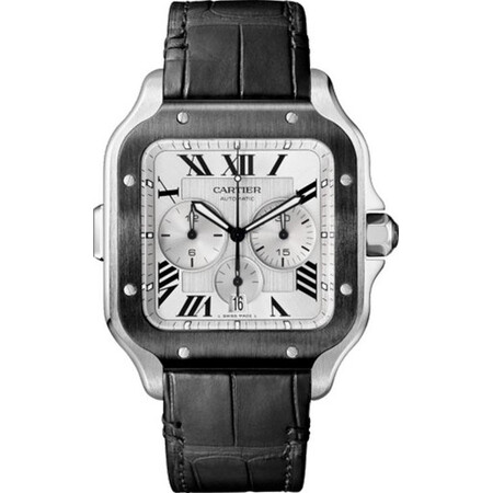 Cartier Santos 43mm WSSA0017 Stainless Steel Men's Watch