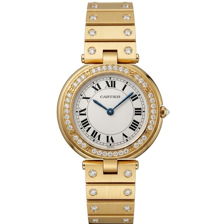 Cartier Santos Vendome  32.2mm 8191 18K Yellow Gold Unisex Watch