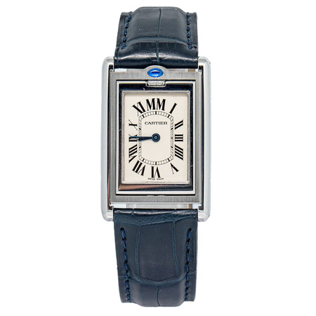 Cartier Tank Basculante 23x35mm W1011258 Stainless Steel Women's Watch
