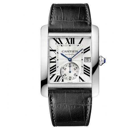 Cartier Tank Mc 34x44mm W5330003 Stainless Steel Men's Watch