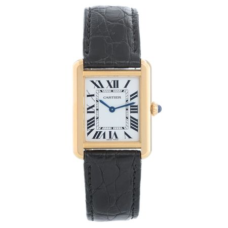 Cartier Tank Solo 24x31mm W5200024 18K Yellow Gold/Stainless Steel Women's Watch