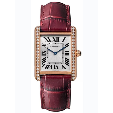 Cartier Tank Solo 32x40mm WT200005 18K Rose Gold Women's Watch