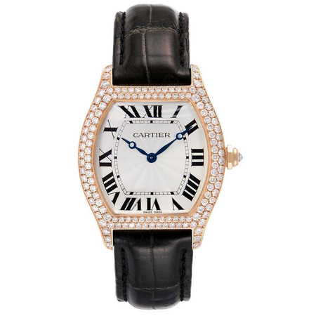 Cartier Tortue 34mm 2498 18K Yellow Gold Women's Watch