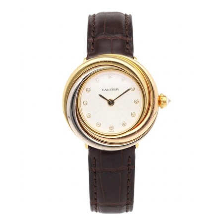 Cartier Trinity 26.8mm WG200246 18K Yellow Gold/Stainless Steel Women's Watch
