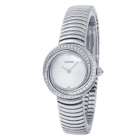 Cartier Trinity 27mm WG2009U1 18K White Gold Women's Watch