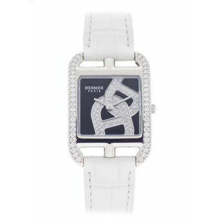 Hermes Cape Cod Chaîne d'Ancre 23X33mm W054715WW Stainless Steel Women's Watch