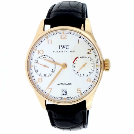 IWC Portuguese 7 - Days 42.5mm IW500101 18K Rose Gold Men's Watch