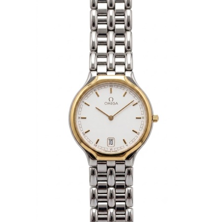 Omega De Ville 32mm 196.0316 18K Yellow Gold/Stainless Steel Unisex Watch
