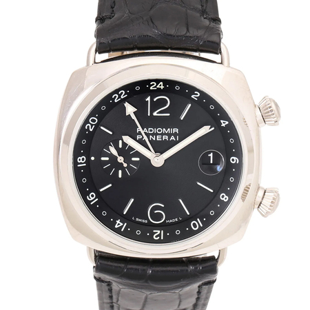 Panerai Radiomir GMT  42mm PAM00185 18K White Gold Men's Watch