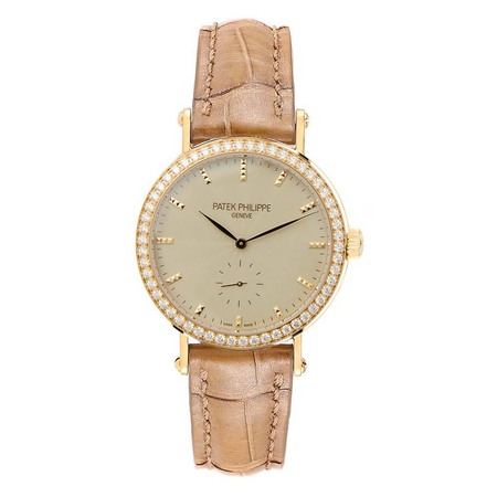 Patek Philippe Calatrava 31mm 7120R-001 18K Rose Gold Women's Watch
