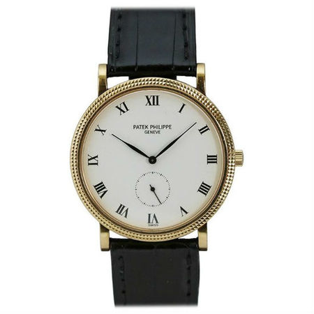 Patek Philippe Calatrava 33.5mm 3919J 18K Yellow Gold Unisex Watch