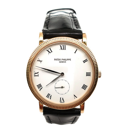 Patek Philippe Calatrava 33.3mm 3919R-001 18K Rose Gold Unisex Watch