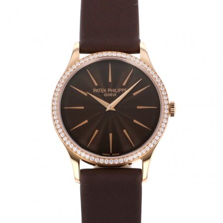 Patek Philippe Calatrava 33mm 4897R-001 18K Rose Gold Women's Watch