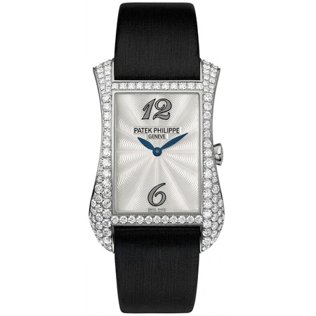 Patek Philippe Gondolo 25x38mm 4972G-001 18K White Gold Women's Watch