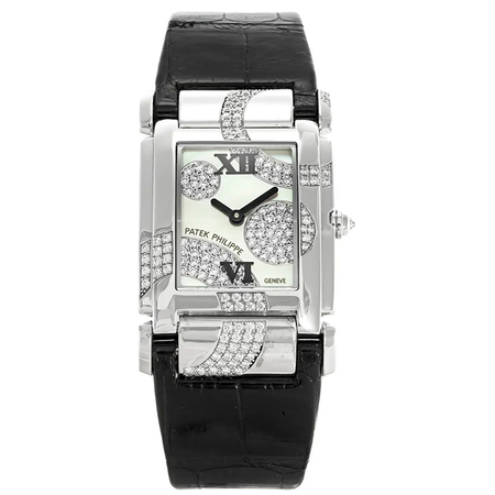 Patek Philippe Twenty - 4 25mmx30mm 4914G-001 18K White Gold Women's Watch
