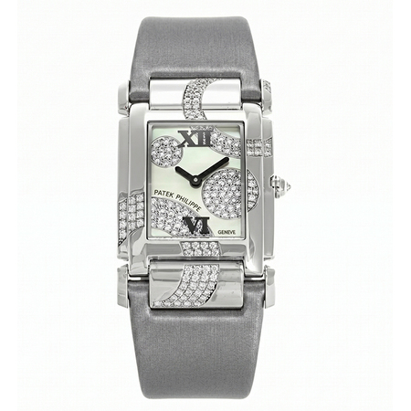 Patek Philippe Twenty - 4 25mmx30mm 4914G-001 18K White Gold Women's Watch