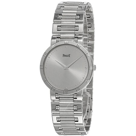 Piaget Dancer 32mm 84023 K81 18K White Gold Unisex Watch