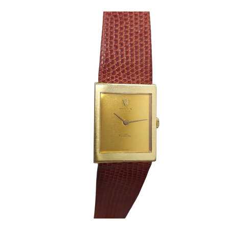 Rolex Cellini  22x30mm 4014 18K Yellow Gold Unisex Watch