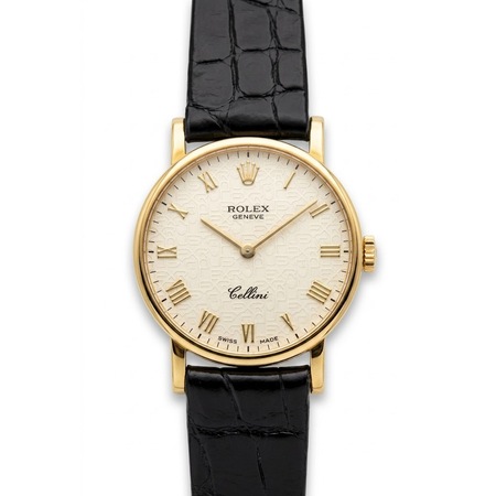 Rolex Cellini 26mm 5109/8 18K Yellow Gold Unisex Watch