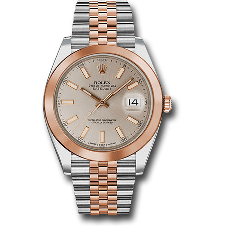 rolex-datejust-ii-41mm-126301-18k-rose-goldstainless-steel-unisex-watch