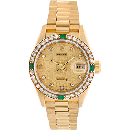Rolex Datejust  26mm 69078 18K Yellow Gold Men's Watch