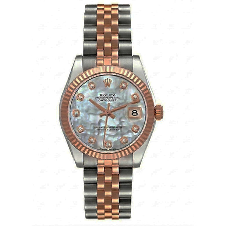 Rolex Datejust 31mm 178271 18K Rose Gold/Stainless Steel Women's Watch
