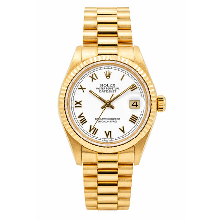 Rolex Datejust 31mm 68278 18K Yellow Gold Women's Watch