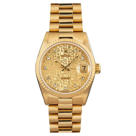 Rolex Datejust 31mm 68278 18K Yellow Gold Women's Watch