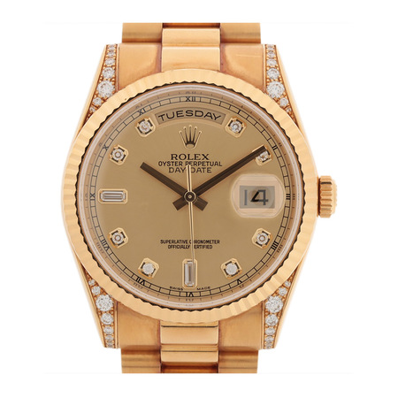 Rolex Day Date 36mm 18338 18K Yellow Gold Men's Watch