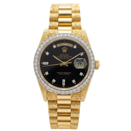 Rolex Day-Date 36mm 18038 18K Yellow Gold Men's Watch