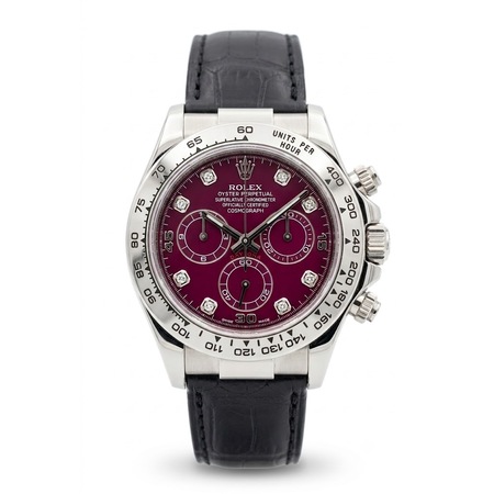 Rolex Daytona 40mm 116519 18K White Gold Men's Watch