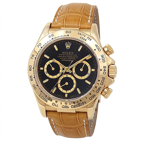 Rolex Daytona 40mm 16518 18K Yellow Gold Men's Watch